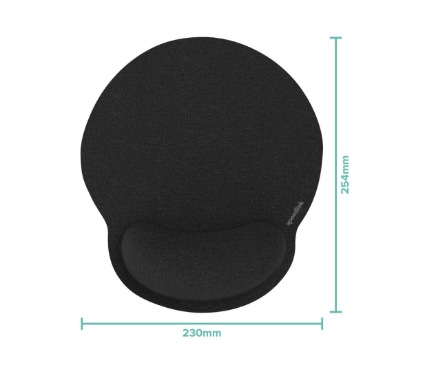 SpeedLink VELLU Memory Foam Mousepad black - 1504998 - zdjęcie 4